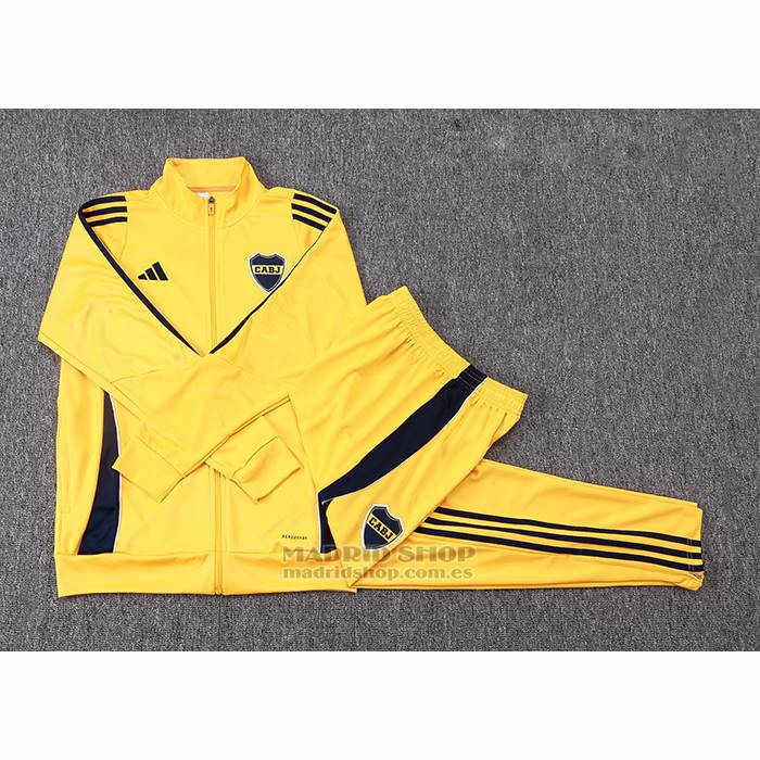 Chandal de Chaqueta del Boca Juniors Nino 2025-2026 Amarillo